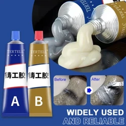 Adeziv pentru repararea metalelor extra-puternic Lipici pentru sudare la rece Adezivi puternici pentru metale Rezistență la căldură Lipici AB Agent de patch-uri industrial