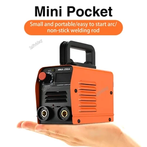 MMA250 Máy Hàn Mini Biến Tần Máy Hàn Điện 110V 220V Có Thể Điều Chỉnh Dòng Điện 20-250A Cầm Tay Máy Hàn Hồ Quang Thiết Bị