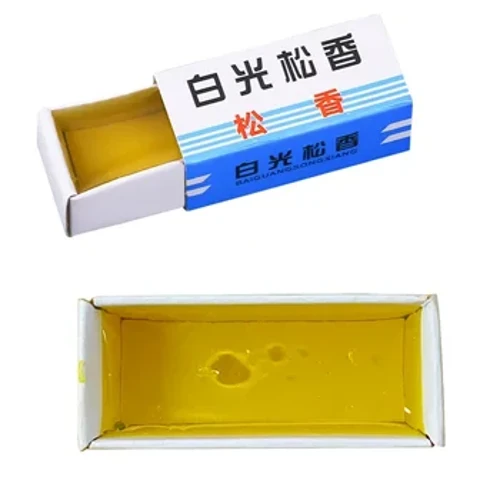 Soldering Zinn Material Paste Rosin Soldering Iron Soft Solder Reparatioun Flux Neutral Rosin Block High Purity Elektronesch Schweess