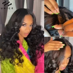 Natural Body Wave U-PartวิกผมMinimal Leave-Outไม่มีกาววิกผมมนุษย์Glueless U Partวิกผมสำหรับผู้เริ่มต้นsuper Natural Wavy Wigs