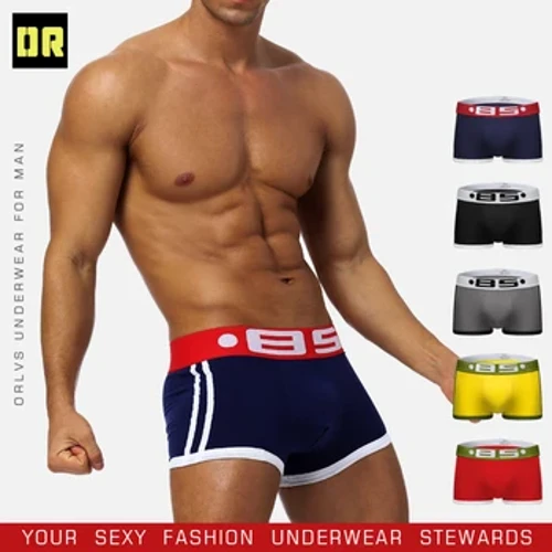 BS Boxer Herr Underkläder Herr Bomullskalsonger Herr Boxershorts Andas Herr Trosor Shorts Herr Underkläder Bekväma boxershorts