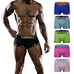 BS erkek iç çamaşırı Boxer seksi pamuk Cuecas boksörler erkek baksır şort eşcinsel iç çamaşırı erkek erkek erkek külot nefes