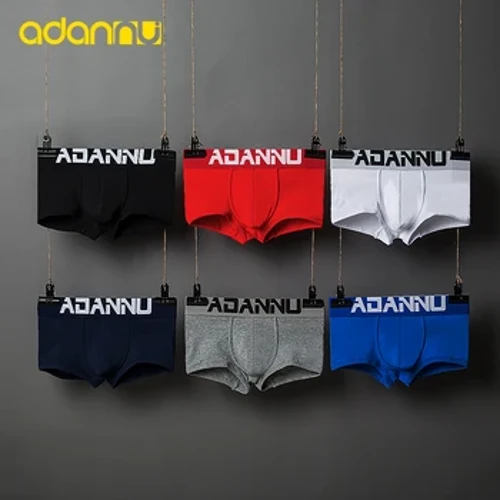 ADANNU firmos vyriški apatiniai vyriški bokseriai modaliniai kvėpuojantys cueca tanga patogios apatinės kelnės bokseriniai šortai calzoncillo vyriški šortai