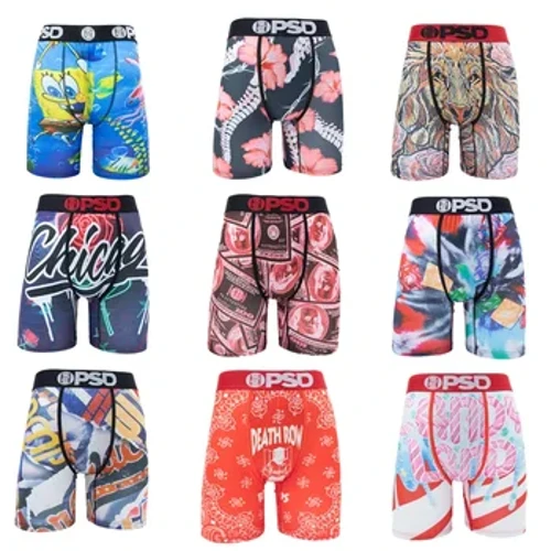 Moda Baskılı Erkek İç Giyim Boxer Cueca Erkek Külot Lingerie Erkek Külot Boxershorts Seksi S-XXL erkek Boxer Külot Sandıklar
