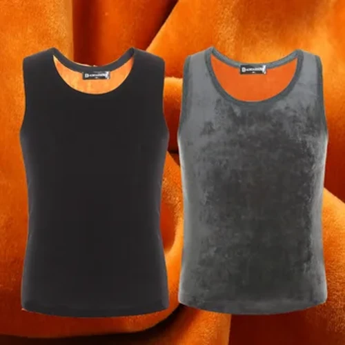 Mitiafu mafanafana o tamaloloa i le tau malulu, O'ofu manava manava e leai se lima Velvet malūlū Tank-Tops mafanafana Malolosi Mafiafia Male mitiafu laititi termica