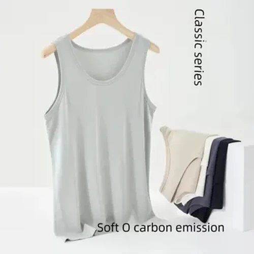 Lanjing Modal Men's Vest Summer Sleeveless Cross-border Inner Wear Thin Sports Fitness Narrow Shoulder Undershirt