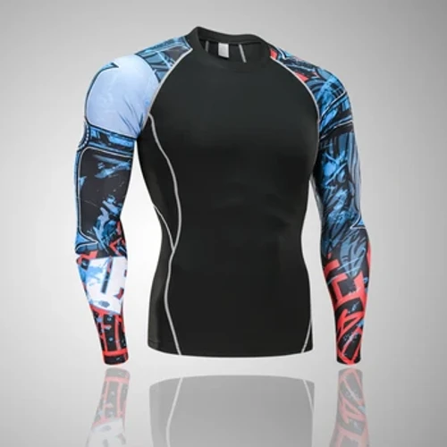 Efterår Vinter Termisk Undertøj Mænd Langærmet Compression t-Shirt Mand Termisk Fleece Bluse Top Varm Undertrøje Mænd Tøj