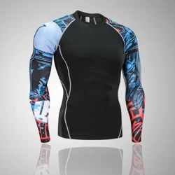 Herbst-/Winter-Thermounterwäsche für Männer, langärmeliges Kompressions-T-Shirt, Thermofleece-Bluse, Oberteil, warmes Unterhemd für Männer