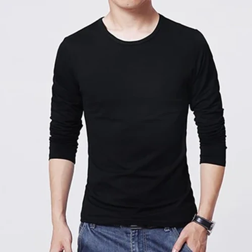 Áo Phông Nam Cổ Tròn Bé Trai Áo Sơ Mi Cơ Bản Dài Tay Giữ Nhiệt Top Giày Lười Phù Hợp Với Thể Dục Thể Thao Áo Trẻ Trung Quần Lót Áo