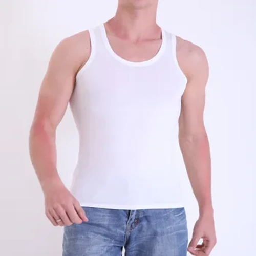 I-Slim Fit Vest Yabesilisa Engenamikhono I-Gym Ejwayelekile Yamathangi Aphezulu Okwakha Umzimba Ukufaneleka Kwasehlobo I-Undershirt Yekhwalithi Ephezulu Yengubo Yangaphansi Yemisipha Yezingubo Zodwa