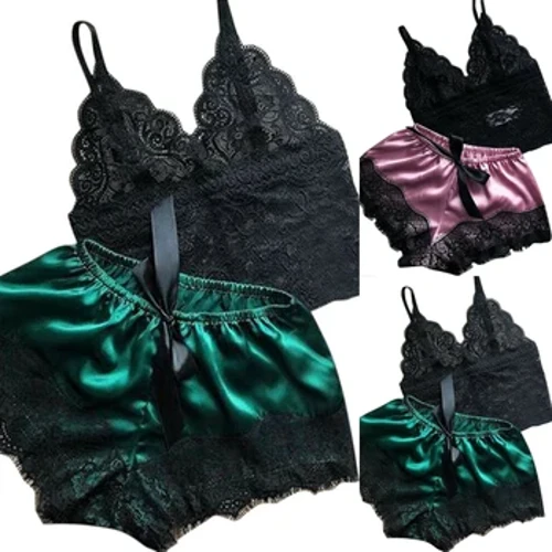 1 Set Fa'afafine Lace Iemoe Lierie Pu'upu'u Pu'upu'u Set Babydoll Iemoemoe Tele manifinifi Omo i fafo Iemoe S/M/L/XL/2XL