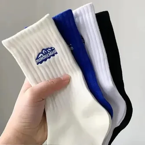Núi Tuyết Hợp Thời Trang Thương Hiệu Phong Cách Nhật Bản Đa Năng Nam Nữ Cùng Phong Cách Tất Thu Đông Hạng Nặng Hợp Thời Trang Cặp Đôi Tất