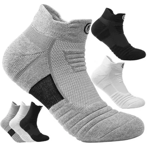 Chaussettes de Compression respirantes pour hommes, chaussettes de Sport, de basket-ball, de cyclisme, évacuant l'humidité, Tube à haute élasticité