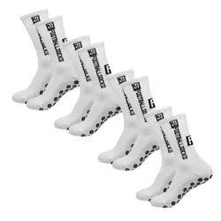 4 Pairs Soccer Socks Hoʻopaʻa Haʻuki Socks Anti-Slip Basketball Socks Rubber Anti-Slip Cotton Socks Soccer.