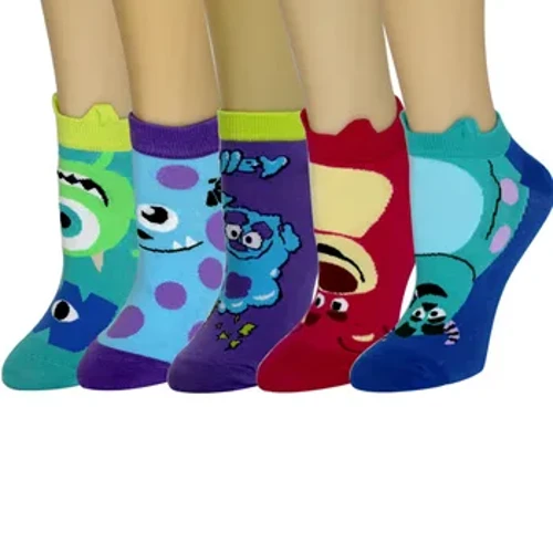 5 paires de chaussettes courtes pour femmes, chaussettes de dessin animé, style coréen, Kawaii, mignonnes, en coton, décontractées, douces, amusantes, japonaises, coupe basse