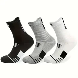 3 par Herr Comfort Fit Cushion Performance Athletic Crew strumpor för utomhussporter