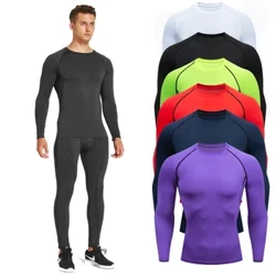 Erkekler üçin berk içki eşik Kamiseta Termica Sport berk köýnek