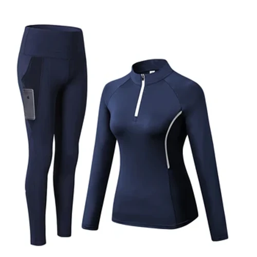 Setiau Dillad Isaf Thermol Ymestyn Gaeaf Merched Hir Johns Yn Gyflym Sych Gwrth-ficrobaidd Dillad Athletaidd Pyjamas Cynnes