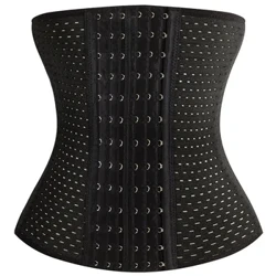 Kvinnor Midjetränare Cincher Fajas Body Shaper Underkläder Underkläder Magen Slankt bälte Postpartum Control Underbyst Stål Korsett med ben