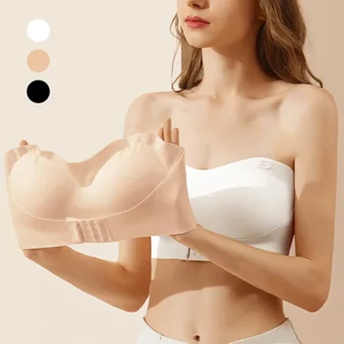 Stroppeløs BH Sømløse Tube Topper Pustende Trådløs Bryllup BH Push Up BH Sexy Dame Undertøy Usynlig