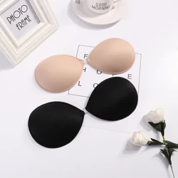Gợi Cảm Sujetador Áo Ngực Nữ Vô Hình Push Up Bra Tự Dính Silicone Liền Mạch Trước Đóng Cửa Dính Hở Lưng Dây Áo Ngực