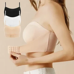 Sexy Invisible Push Up krūšturis bez lencītēm Lielizmēra sieviešu krūšturi Bezvadu neslīdošs krūšturis ar lielām krūtīm Apakšveļa Apakšveļa bez aizmugures