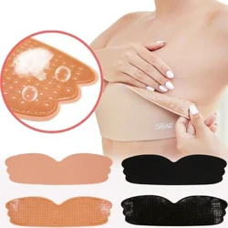 Invisible Push Up BH Backless Strapless BH Nahtlos Front Zoumaache Bralette Underwear Fraen Selbstklebend Silikon Sticky