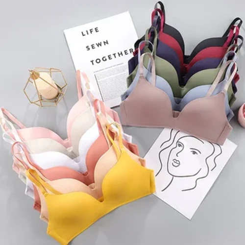 Seksi spodnje perilo brez žic Push Up Ženski brezšivni nedrček Dekleta Študentke Zračni tanki nedrčki Ženski nedrček Zračno nabrano spodnje perilo