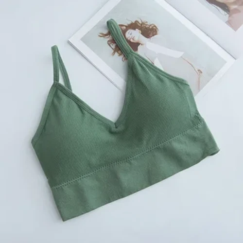 Lingerie da donna Intimo a tubo senza cuciture in pizzo con fascia per il petto Intimo a una linea con imbottitura sul petto push up imbottito senza reggiseno con spalline in acciaio