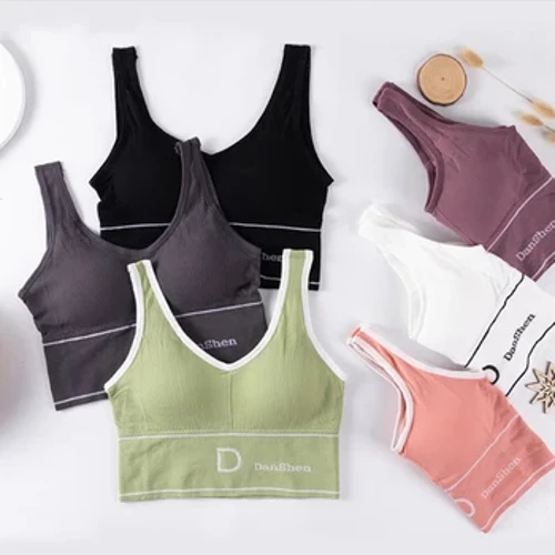 Sexy Vrouwen Sport Yoga Bh Push Up Bralette Ademend Naadloos Ondergoed Met Pads Fitness Workout Gym Crop Tops Running Vest