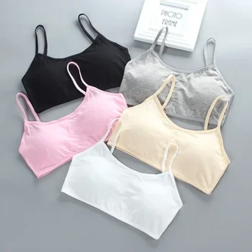 Áo Lót Nữ Cao Cấp Dành Cho Thanh Thiếu Niên 12 Tuổi Quần Lót 13 XS Quần Lót Thể Thao Trẻ Em Tập Áo Lót Xe Tăng Trẻ Em Quần Lót Quần Lót 7-14T 10 9
