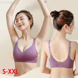 Lateksa bezšuvju krūšturis lielizmēra krūšturi sievietēm 4XL 5XL Push up krūšturis bez stieplēm BH apakšveļa Skaists muguras bralette Active Bralette krūšturis