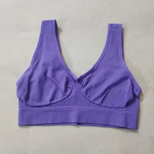 Naisten Urheilurintaliivit Ilman pehmustetta Sleep Brassiere Alusvaatteet nukkumisjooga urheiluliivit Plus Size Top ilman sientä sisäpehmustetta Bralette