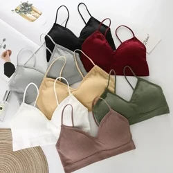 เซ็กซี่ผู้หญิงกีฬา Bra Tops High Impact สำหรับ Gym Top ฟิตเนสโยคะวิ่ง Pad กีฬา Tank Tops กีฬา Push up Bralette