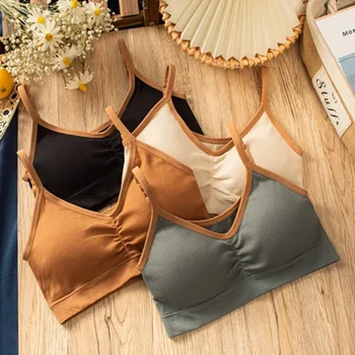 Žensko pamučno donje rublje Tube Tops Seksi grudnjak u skladu s bojama Modni Sport Udobnost Tank Up donje rublje za djevojčice Seksi donje rublje