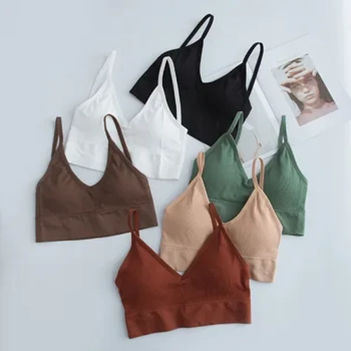 Naiste Seksikad Crop Tops Rinnahoidja Tube Top Naiste Tänavarõivad Varrukateta Õmblusteta Spordirinnahoidja Crop Camis Top Tee Bandeau Top Basic Tank 1PC
