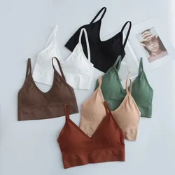 Mná Sexy Barraí Barraí Bra Tube Barr Mná Streetwear sleeveless Gan uaim Spóirt Bra Barraí Camis Barr Tee Bandeau Barr Bunúsach umar 1PC