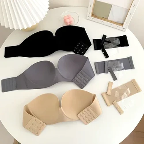 Új cső felső alsónemű Soild Color szexi fehérnemű pánt nélküli melltartó Push Up melltartó Seamless bralette szexi egyszínű női fehérnemű