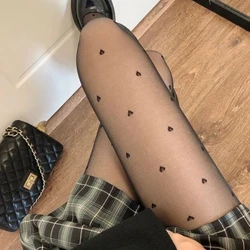 Jynsy gara jorap aýal-gyzlar ýürek polka nokady Lolita külotka berk beýik jorap zenan gowy elastik jorap Erotik içki eşik
