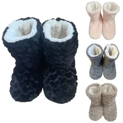 Nhiệt Dày Tất Nam Nữ Giữ Ấm Mùa Đông Nhà Mềm Mại Dày Plus Nhung Ngủ Chống Trơn Trượt Sàn Trơn Sock Cho Giáng Sinh