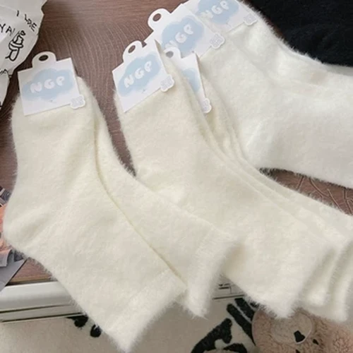 1/2 pairs Mink Velvet Totini mo Fafine ma Ali'i Male Autumn ma Winter mafanafana mafiafia vele'a'a'a'a vevela moe fa'alelei fogafale totini fa'alelei.