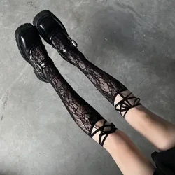 Japansk lolita harajuku splittet tå diy stropper blonder midtrøver sokker fasjonable søte og kule strømper jente jk student strømper