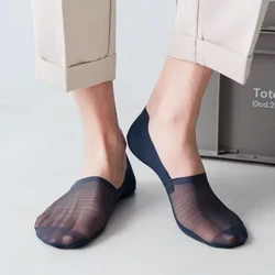 5 Đôi Chất Lượng Cao Phù Hợp Với Giày Tất Nam Vô Hình Thấp Cắt Tất Rất Nhiều Silicon Thoáng Khí Chống Trơn Trượt Thoải Mái Cotton đáy