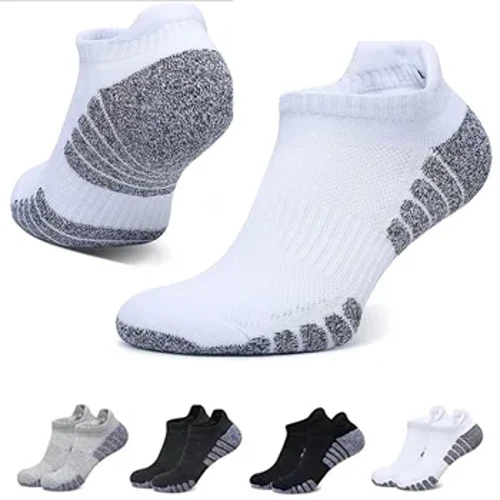 Otoño Invierno calcetines gruesos para correr con parte inferior de toalla calcetines de malla para barco calcetines deportivos transpirables antideslizantes calcetines de corte bajo para hombres y mujeres