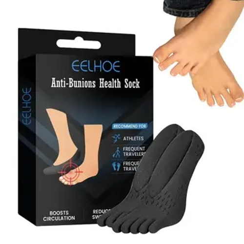 Stocaí Comhbhrúite Ortaipéideacha Breathable Five Toe Socks Stocaí Toe na mBan Stocaí Líneála Gearr Íseal Stocaí Antiskid Cúram Sláinte