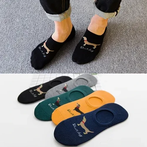 gwanwyn haf dynion cotwm Dyn Sanau ci byr Gwryw Toriad Isel Ffêr Hosan bachgen cwch sliperi achlysurol 1pair=2pcs WS112