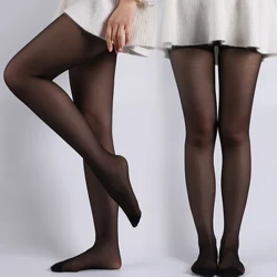 1PC nowa gorąca moda damska seksowne cienkie rajstopy Lady przezroczysty czarny pończochy majtki rajstopy oddychające długie cienkie pończochy