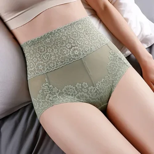 Quần Lót Ren Cao Cấp Nữ Liền Mạch Giảm Béo Bụng Bụng Điều Khiển Quần Đùi Gợi Cảm Plus Kích Thước Shapers Quần Lót