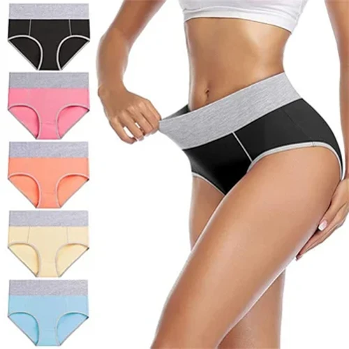 XXXL 4XL 5XL Plus Size Nữ Quần Lót 1/2/4 Cao Cấp Miếng Dán Cường Lực Quần Lót Nữ Ngắn Gọn Quần Lót Calzones mujer трусы Женские