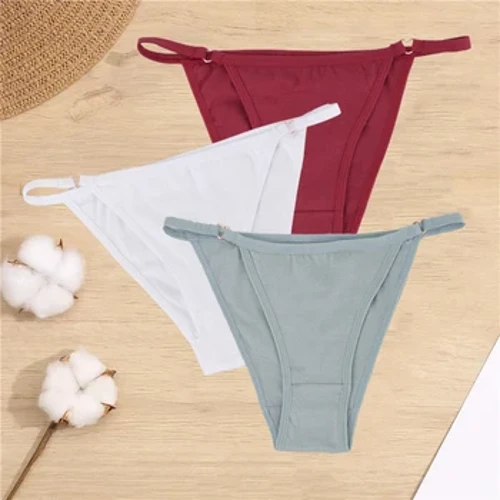 Seksi kadın Thongs pamuklu iç çamaşırı Kadın Külot Düşük Bel Yumuşak G-String Kadın Bayanlar için Seksi Külot Lingerie
